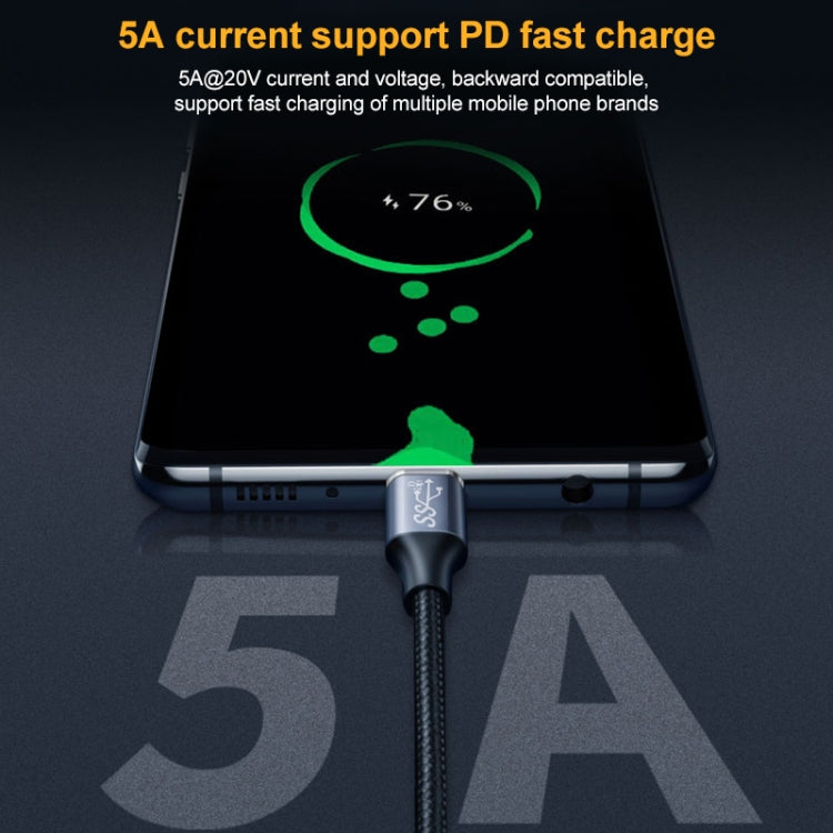 10Gbps USB-C / Type-C Stecker zu Stecker Ladungs- und Datenübertragungskabel, 50cm, 1m, 1.5m, 2m