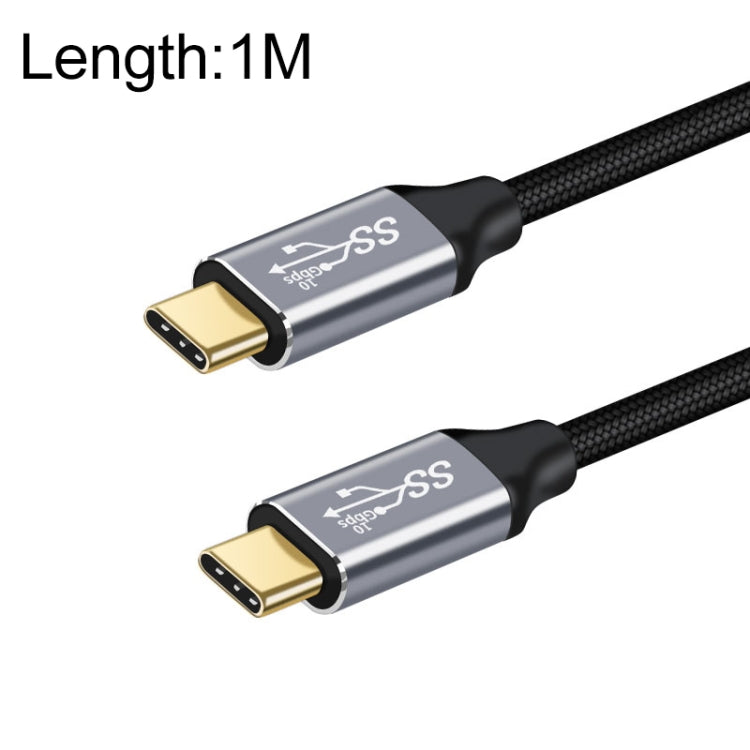 10Gbps USB-C / Type-C Stecker zu Stecker Ladungs- und Datenübertragungskabel, 50cm, 1m, 1.5m, 2m