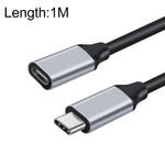 10Gbps USB-C / Type-C Stecker zu Buchse Ladungs- und Datenübertragungsverlängerungskabel, 25cm, 50cm, 1m, 2m