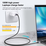 10Gbps USB-C / Type-C Stecker zu Buchse Ladungs- und Datenübertragungsverlängerungskabel, 25cm, 50cm, 1m, 2m
