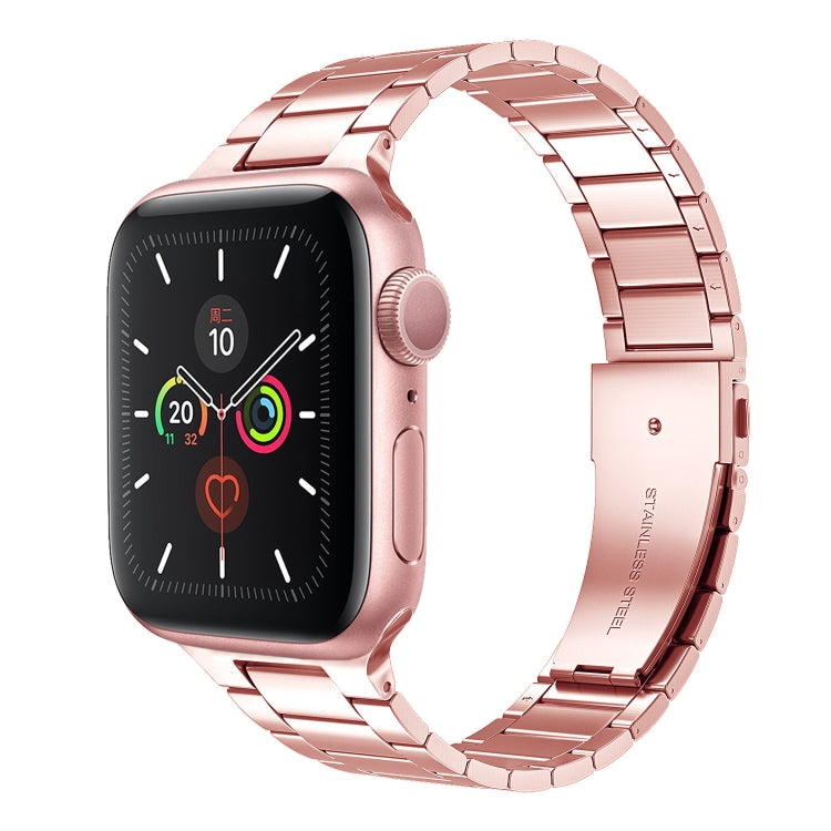 Schmale Edelstahl-Uhrenarmbänder für Apple Watch Series 7 (41 mm), 6, SE, 5, 4 (40 mm), 3, 2, 1 (38 mm) und 7 (45 mm), 6, SE, 5, 4 (44 mm) sowie 3, 2, 1 (42 mm).