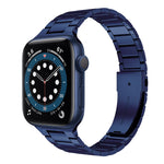 Schmale Edelstahl-Uhrenarmbänder für Apple Watch Series 7 (41 mm), 6, SE, 5, 4 (40 mm), 3, 2, 1 (38 mm) und 7 (45 mm), 6, SE, 5, 4 (44 mm) sowie 3, 2, 1 (42 mm).