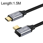 10Gbps USB-C / Type-C Stecker gerade zu Stecker Winkel Ladungs- und Datenübertragungskabel, 50cm, 1m, 1.5m, 2m, 3m