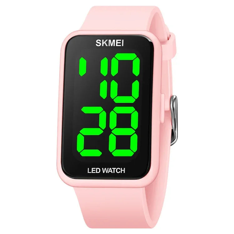 SKMEI 1873 PU-Armband Wasserdichte LED-Digitaluhr
