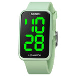 SKMEI 1873 PU-Armband Wasserdichte LED-Digitaluhr
