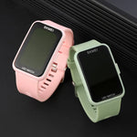 SKMEI 1873 PU-Armband Wasserdichte LED-Digitaluhr