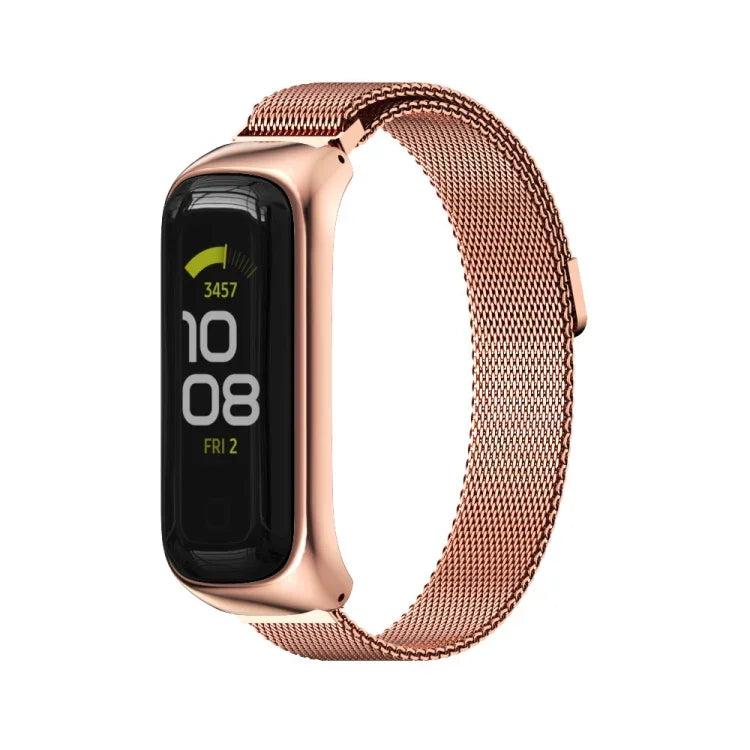 MIJOBS Milan Magnetisches Edelstahl-Uhrenarmband, für Samsung Galaxy Fit 2