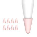 8 Stück / Set Universelle Tragbare Stylus Spitzenabdeckung, Pink, Gelb, Schwarz, Rot, Grau, Bunt, Grün, Weiß 1, Blau
