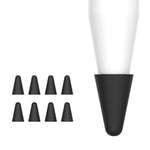 8 Stück / Set Universelle Tragbare Stylus Spitzenabdeckung, Pink, Gelb, Schwarz, Rot, Grau, Bunt, Grün, Weiß 1, Blau