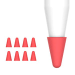 8 Stück / Set Universelle Tragbare Stylus Spitzenabdeckung, Pink, Gelb, Schwarz, Rot, Grau, Bunt, Grün, Weiß 1, Blau