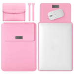 4 in 1 Leichte und tragbare Leder-Computertasche, 11/12 Zoll, 13/14 Zoll, 15.4/15.6/16.1 Zoll