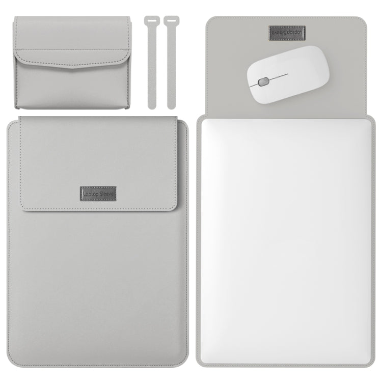 4 in 1 Leichte und tragbare Leder-Computertasche, 11/12 Zoll, 13/14 Zoll, 15.4/15.6/16.1 Zoll