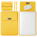 4 in 1 Leichte und tragbare Leder-Computertasche, 11/12 Zoll, 13/14 Zoll, 15.4/15.6/16.1 Zoll