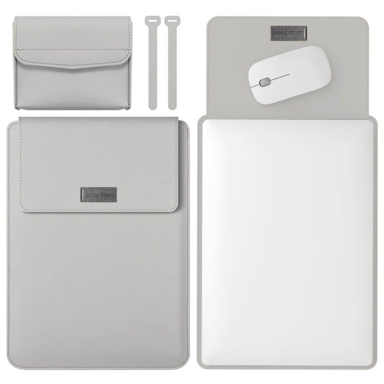 4 in 1 Leichte und tragbare Leder-Computertasche, 11/12 Zoll, 13/14 Zoll, 15.4/15.6/16.1 Zoll