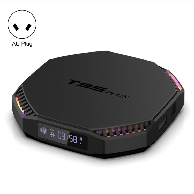 T95 Plus RK3566 Dual Wifi Bluetooth Smart TV Set Top Box,, 4GB+32GB, 8GB+64GB, 8GB+128GB