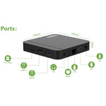Tanix W2 Amlogic S905 Quad-Core Smart TV Set-Top-Box, 2G+16G, 2G+16G mit Dual WLAN/BT, 4G+32G mit Dual WLAN/BT, 4G+64G mit Dual WLAN/BT
