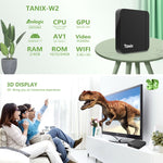 Tanix W2 Amlogic S905 Quad-Core Smart TV Set-Top-Box, 2G+16G, 2G+16G mit Dual WLAN/BT, 4G+32G mit Dual WLAN/BT, 4G+64G mit Dual WLAN/BT
