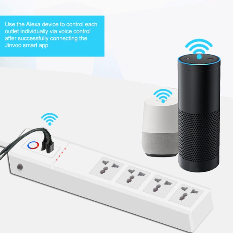 SM-SO306-M 4 Löcher + 2 USB Multifunktionale Smart Steckdosenleiste, ZigBee 10A, ZigBee 16A, WiFi 10A, WiFi 16A