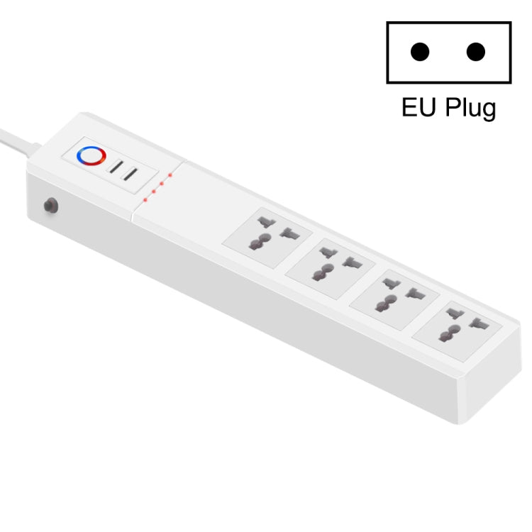 SM-SO306-M 4 Löcher + 2 USB Multifunktionale Smart Steckdosenleiste, ZigBee 10A, ZigBee 16A, WiFi 10A, WiFi 16A
