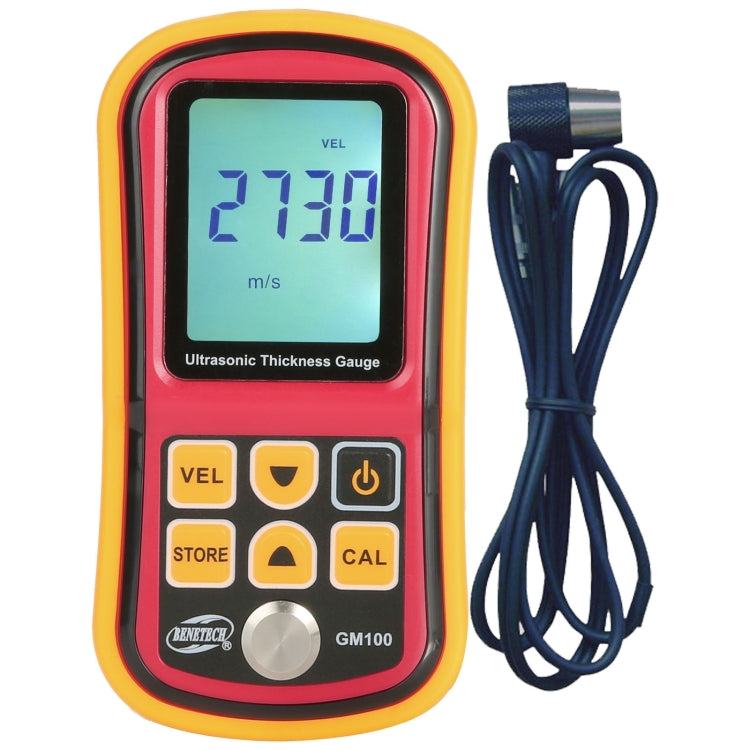 BENETECH GM-100 Ultraschall-Dickenmessgerät Tester Messgerät Geschwindigkeit 1,2~225mm, GM-100 (Aluminiumgehäuse Version)