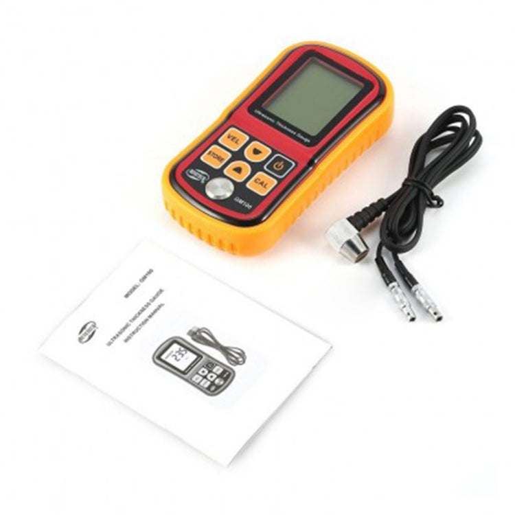 BENETECH GM-100 Ultraschall-Dickenmessgerät Tester Messgerät Geschwindigkeit 1,2~225mm, GM-100 (Aluminiumgehäuse Version)