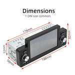 SWM-160C 5 Zoll Auto Bluetooth 5.1 MP5 Player Unterstützung Telefon-Spiegelung / Lenkradsteuerung, SWM-160C