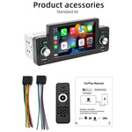 SWM-160C 5 Zoll Auto Bluetooth 5.1 MP5 Player Unterstützung Telefon-Spiegelung / Lenkradsteuerung, SWM-160C