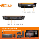 MECOOL HK1RBOX X4 4K TV Box, Android 11 Amlogic S905X4 CPU mit Fernbedienung, 4GB+32GB, 4GB+64GB, 4GB+128GB