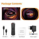 MECOOL HK1RBOX X4 4K TV Box, Android 11 Amlogic S905X4 CPU mit Fernbedienung, 4GB+32GB, 4GB+64GB, 4GB+128GB