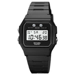 SKMEI 1952 Harzspiegel ABS-Gehäuse Wasserdichte Elektronische Uhr