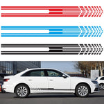 D-730 Stripe Pattern Car Modified Decorative Sticker, D-730