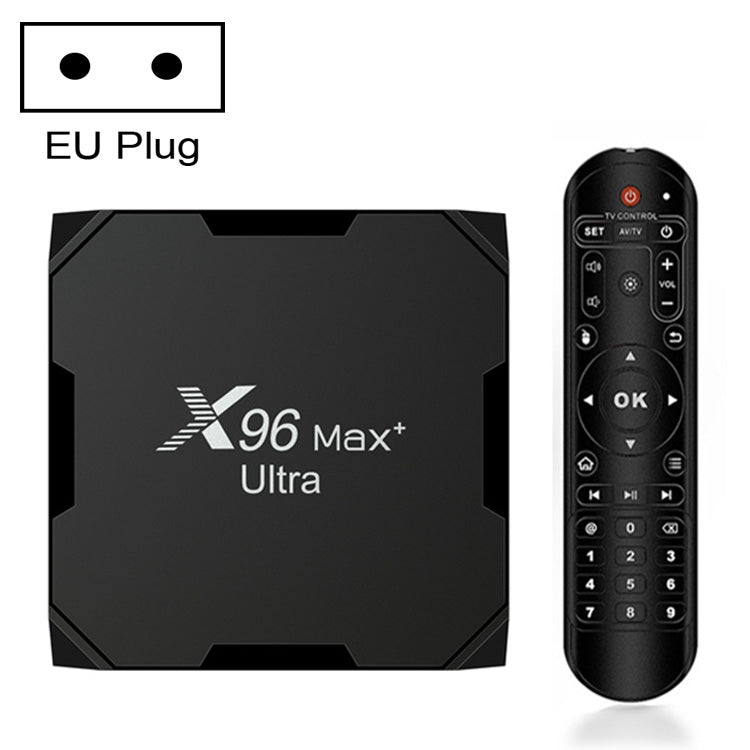 H96 Max+ Ultra 4GB+32GB Amlogic S905X4 8K Smart TV BOX Android 11.0 Mediaplayer, 4GB+32GB, UK Stecker, 4GB+32GB, US Stecker, 4GB+32GB, EU Stecker, 4GB+32GB, AU Stecker