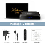 H96 Max+ Ultra 4GB+32GB Amlogic S905X4 8K Smart TV BOX Android 11.0 Mediaplayer, 4GB+32GB, UK Stecker, 4GB+32GB, US Stecker, 4GB+32GB, EU Stecker, 4GB+32GB, AU Stecker