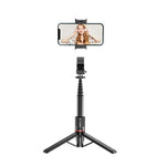 L12D Bluetooth Fernbedienung abnehmbares Fülllicht Stativ Selfie-Stick Handyhalter, L12D