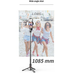 L12D Bluetooth Fernbedienung abnehmbares Fülllicht Stativ Selfie-Stick Handyhalter, L12D