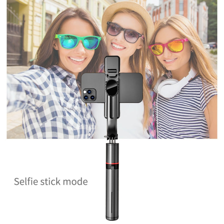 L12D Bluetooth Fernbedienung abnehmbares Fülllicht Stativ Selfie-Stick Handyhalter, L12D