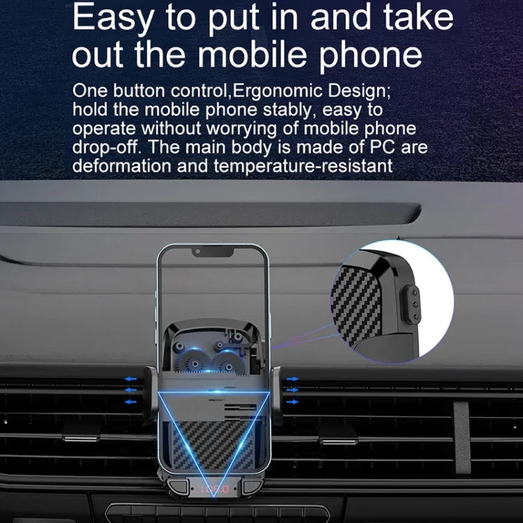 C1 Bluetooth 5.0 MP3-Player mit FM-Transmitter und Lüftungshalterung, C1