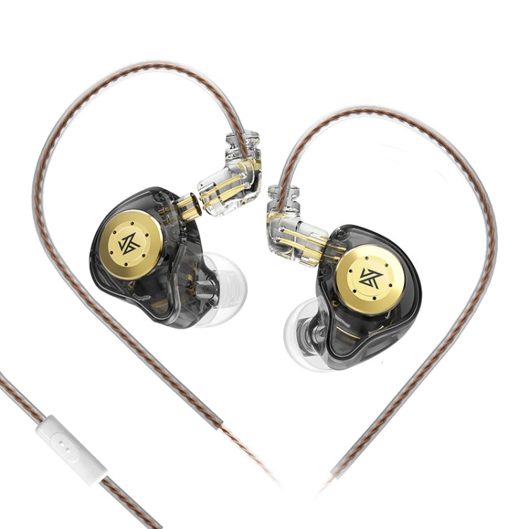 KZ-EDX PRO Dynamische HiFi In-Ear Sport Musik-Kopfhörer, Mit Mikrofon, Ohne Mikrofon