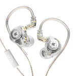 KZ-EDX PRO Dynamische HiFi In-Ear Sport Musik-Kopfhörer, Mit Mikrofon, Ohne Mikrofon