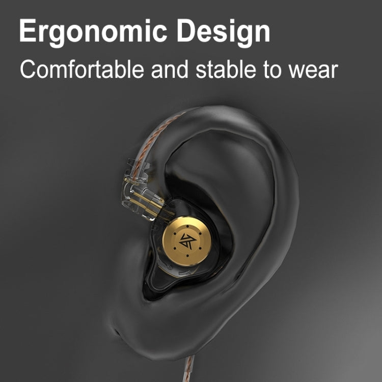 KZ-EDX PRO Dynamische HiFi In-Ear Sport Musik-Kopfhörer, Mit Mikrofon, Ohne Mikrofon