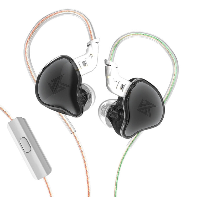 KZ-EDC Hochwertiger Subwoofer Kabelgebundener HIFI In-Ear Kopfhörer, Mit Mikrofon, Ohne Mikrofon