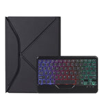 Z11BS Stiftschacht Hintergrundbeleuchtung Bluetooth-Tastatur Leder-Tablet-Hülle, Für iPad Pro 11 2021/2020/2018, Für iPad Air 11 2025 / 2024 / Air 5 / Air 4, Für iPad 10,2 2021/2020/2019