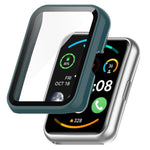 PC + Tempered Glass Integrated Watch Case, For Huawei Watch Fit 2 / Fit 2 Active