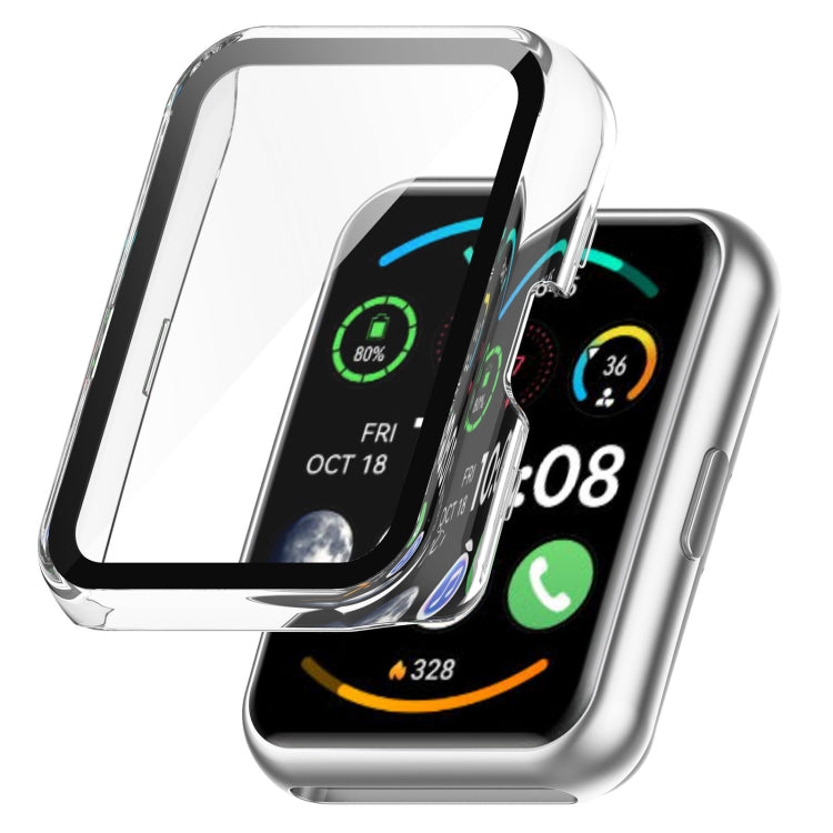 PC + Tempered Glass Integrated Watch Case, For Huawei Watch Fit 2 / Fit 2 Active