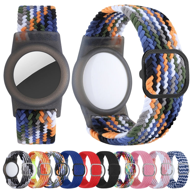 Tracking Locator Nylongeflecht Armband Anti-Verlust TPU-Hülle für AirTag 2. Gen / AirTag 1. Gen