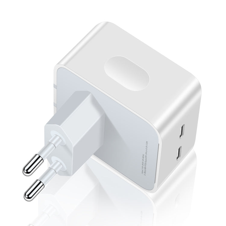 PD 50W Dual-USB-C-/Type-C-Anschlüsse-Ladegerät, PD 50W EU-Stecker, PD 50W US-Stecker