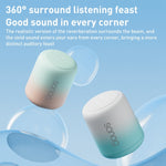 Sanag X6S Tragbarer Mini Bluetooth Lautsprecher für draußen mit Farbverlauf