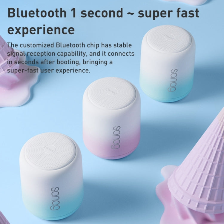 Sanag X6S Tragbarer Mini Bluetooth Lautsprecher für draußen mit Farbverlauf