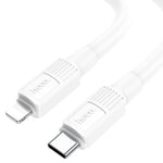 hoco X84 20W USB-C / Type-C zu 8 Pin Solides PD Lade-Datenkabel, Länge: 1m