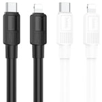 hoco X84 20W USB-C / Type-C zu 8 Pin Solides PD Lade-Datenkabel, Länge: 1m